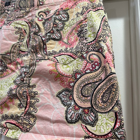 Croft & Barrow Paisley Women's Skort Size 8 - Picture 6 of 12